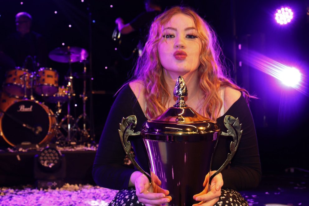 Brynja Rán Eiðsdóttir sigraði Sturtuhausinn 2022.