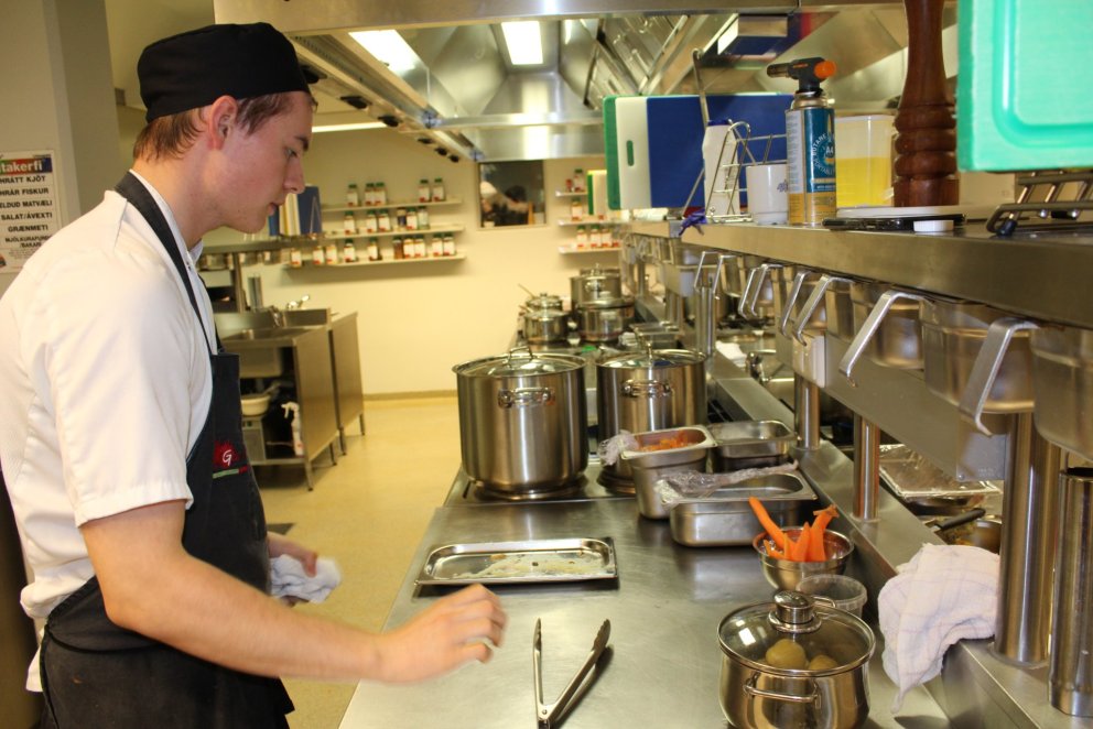 Fyrsti verklegi tími vetrarins í 2. bekk