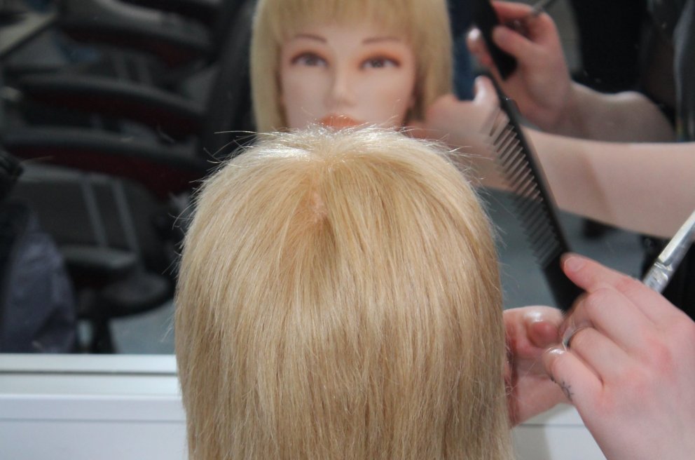 Nemendur gera verklegar æfingar heima.