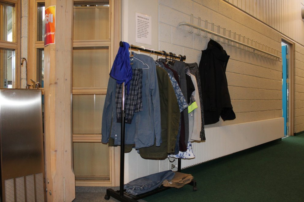 Skiptifatasláin á C-gangi.