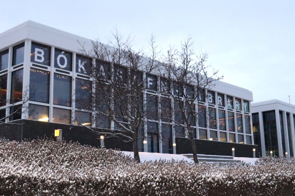 Verk nemenda á listnáms- og hönnunarbraut í VMA verða til sýnis á Amtsbókasafninu til áramóta.