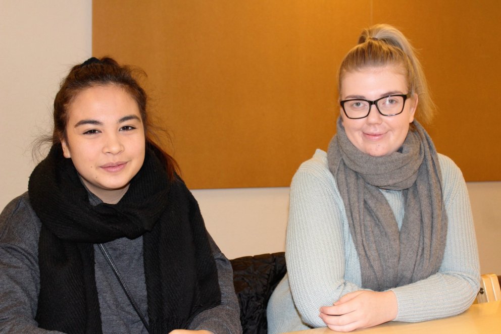 Lisbeth Kristiansen (t.v.) og Emilie Christensson.