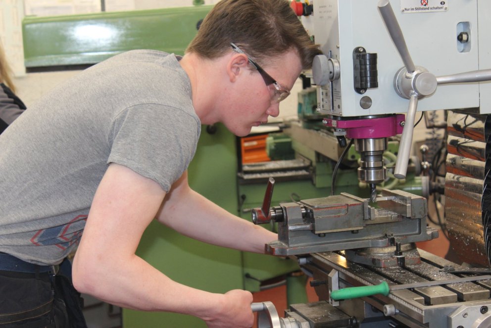 Það var nemendum kærkomið að koma aftur í skólann.