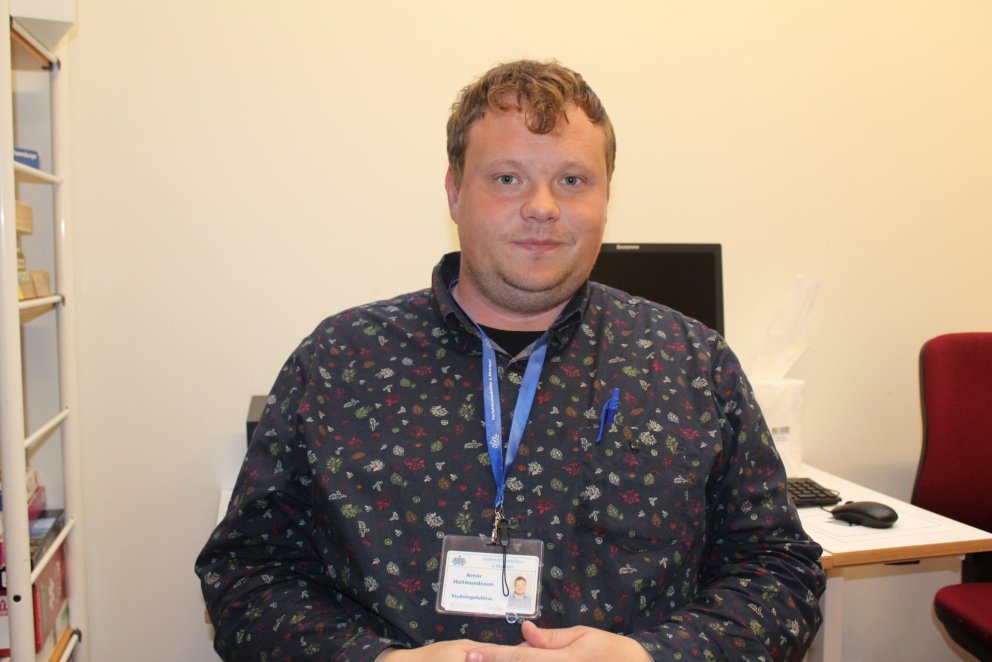 Arnór Bliki Hallmundsson.