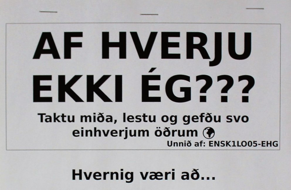 Enginn getur vikist undan ábyrgð í umhverfismálum.