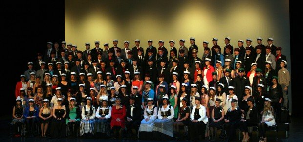 Brautskráningarhópurinn í Hamraborg í Hofi.