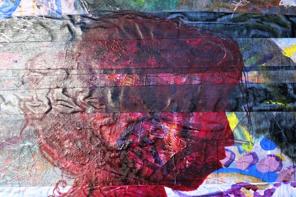 Akrýlverk Naomi Lindar