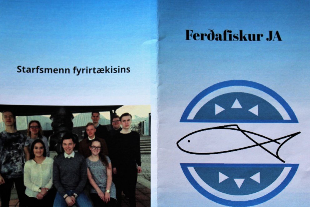 Fulltrúar Ferðafisks kampakátir með árangurinn.