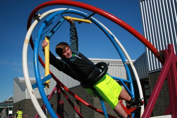 Það var sannarlega líf og fjör á nýnemahátíðinni.