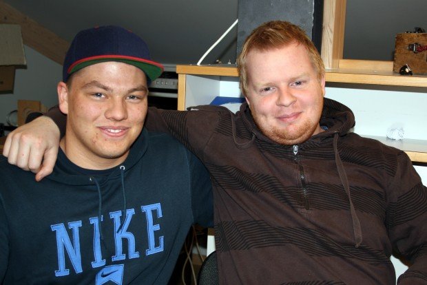 Birkir Aðalsteinsson (t.v.) og Óttar Jónsson.