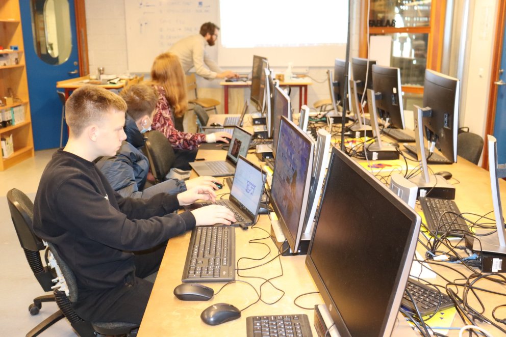 Skemmtilegt samstarf við Fab Lab smiðjuna.