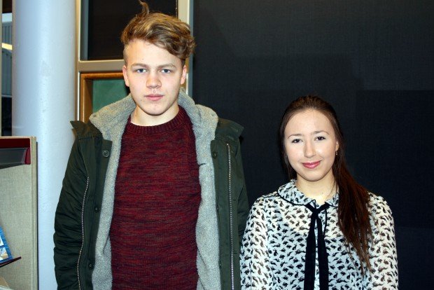 Úlfur Logason og Sandra Wanda Walankiewicz.