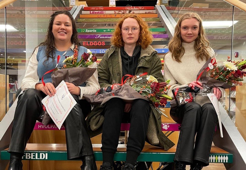 Selma Dís, Mars og Guðrún María. Mynd. Akureyri.is