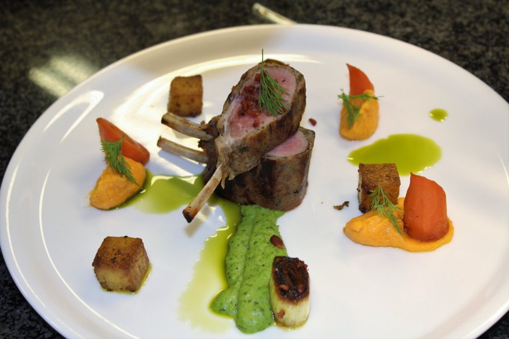 Útfærsla Hallgríms Sigurðssonar á saltkjöti.