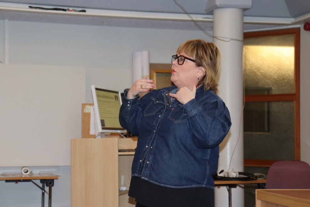 Margrét Bergmann Tómasdóttir, kennari við VMA.