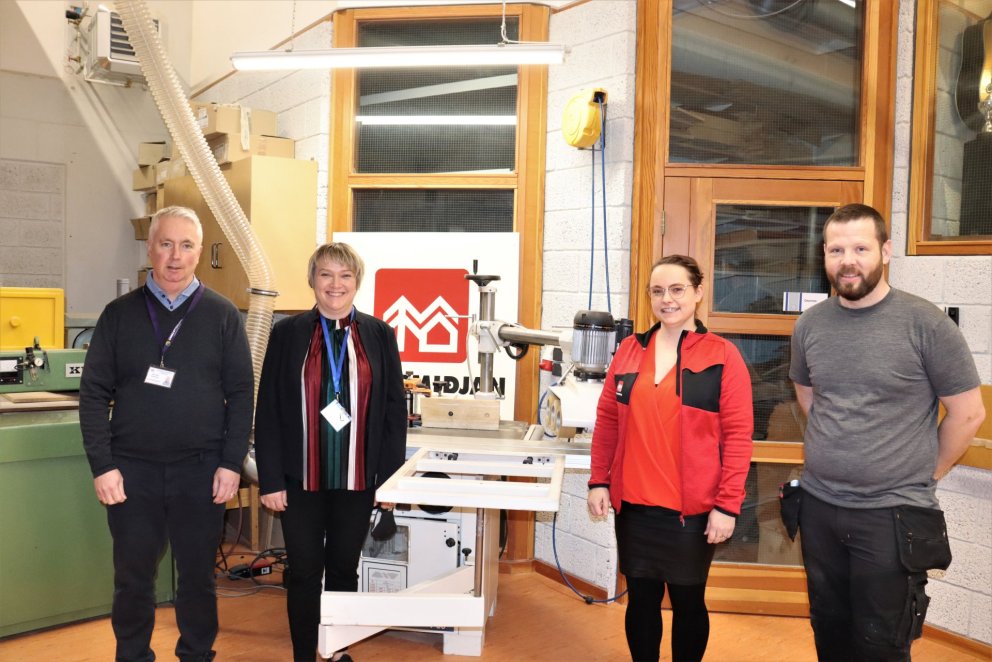 Benedikt, Sigríður Huld, Kristin Dögg og Helgi.