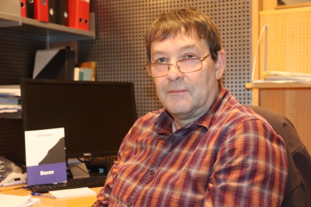 Hálfdán Örnólfsson kennari og sagnamaður.