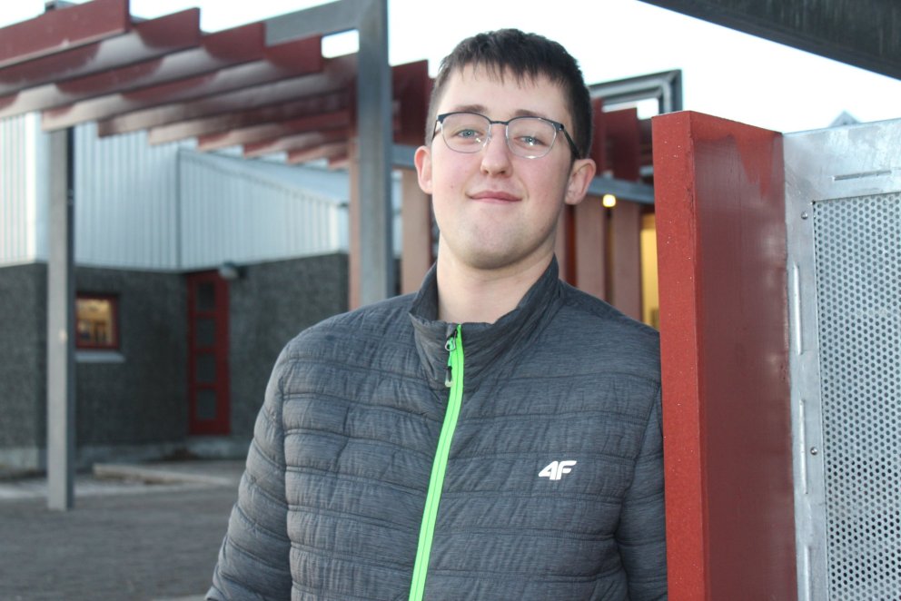 Jóhannes Kristinn Hafsteinsson, matreiðslunemi.