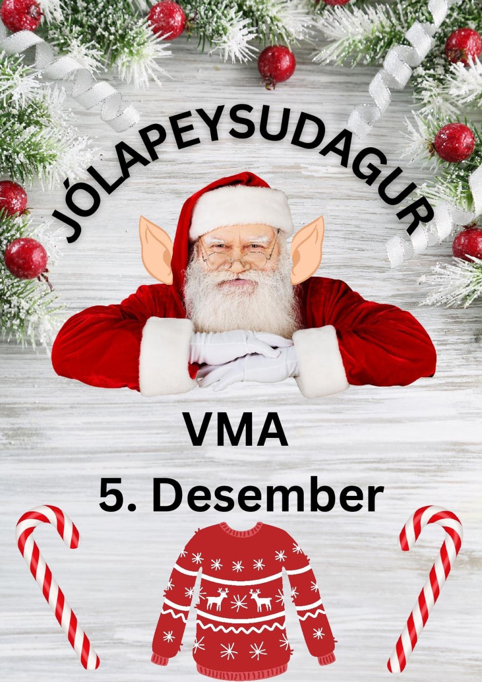 Jólapeysuauglýsingin 2024.