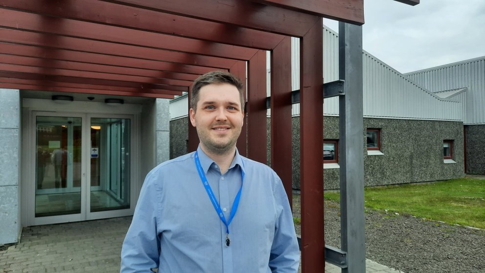 Jón Viðar Viðarsson sálfræðingur.