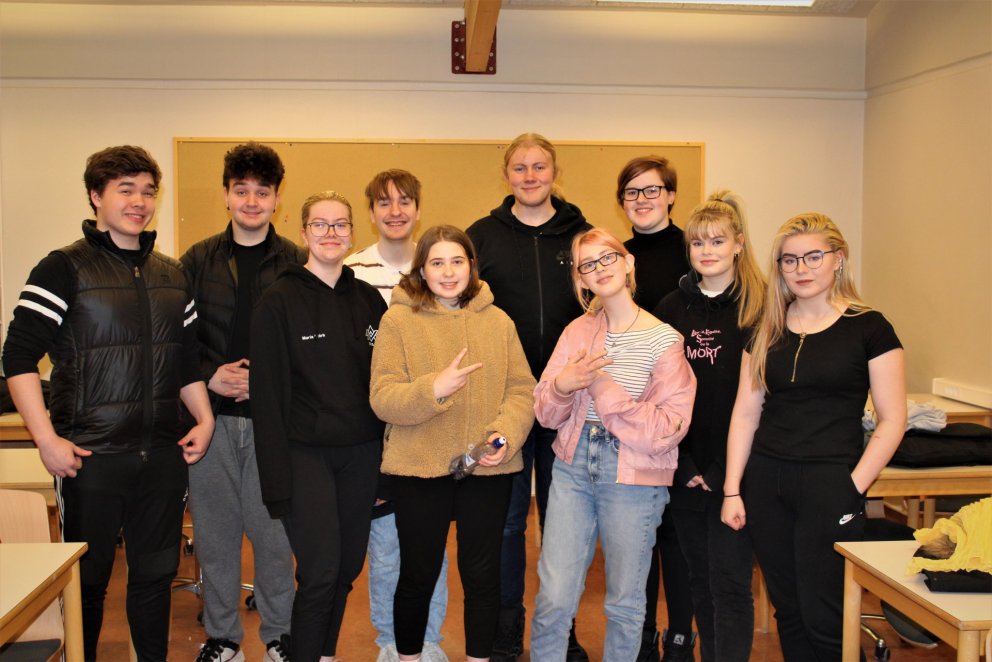 Þau keppa í Sturtuhausnum 2020 í Gryfjunni.