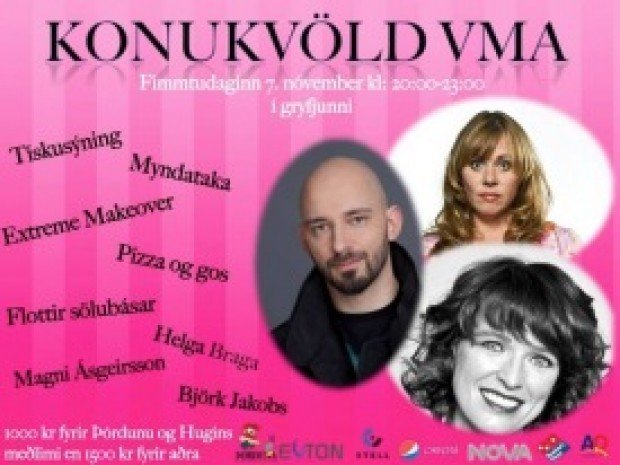 Konukvöld VMA í kvöld