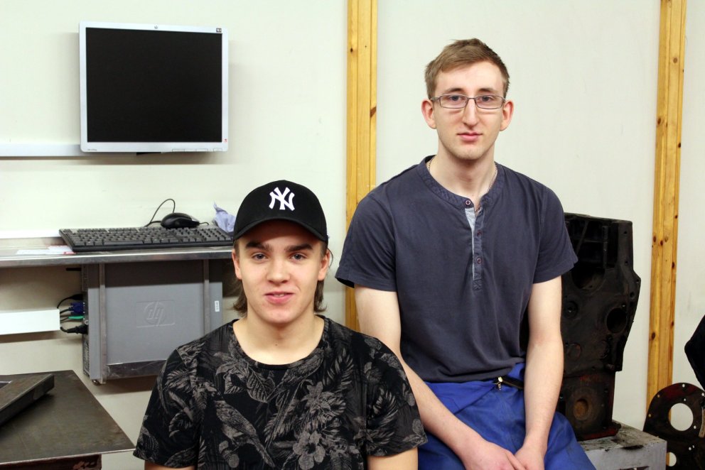 Kristinn Þeyr (til vinstri) og Þorvaldur Ágúst.