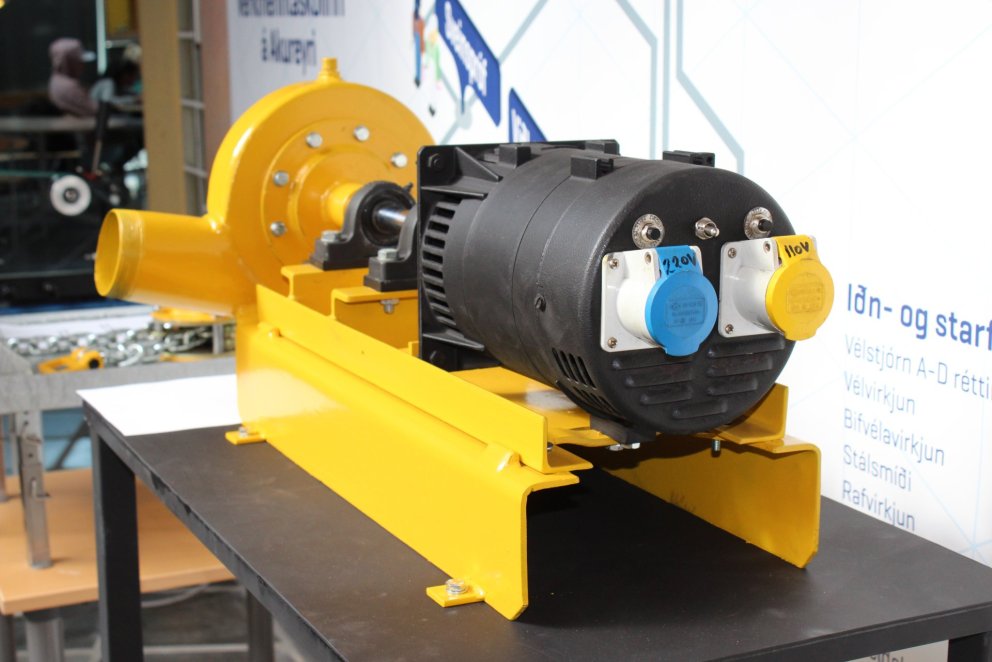 Lokaverkefni vélstjórnarnema kynnt