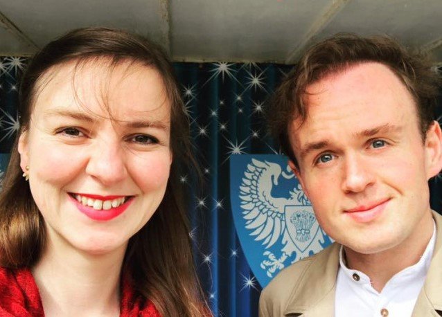 Vandræðaskáldin Sesselja og Villi.