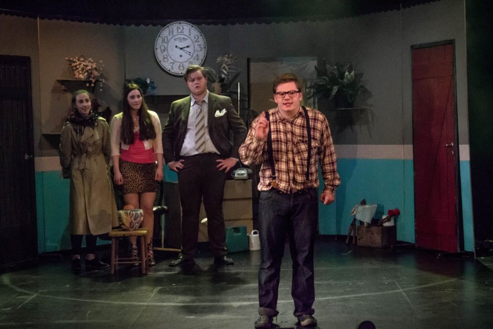 Síðustu sýningar verða í kvöld og annað kvöld.