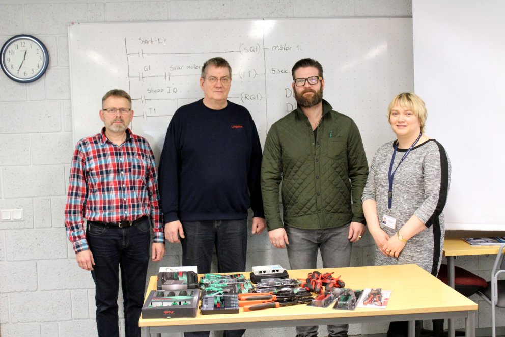 F.v.: Guðmundur, Sigurður, Stefán og Sigríður Huld