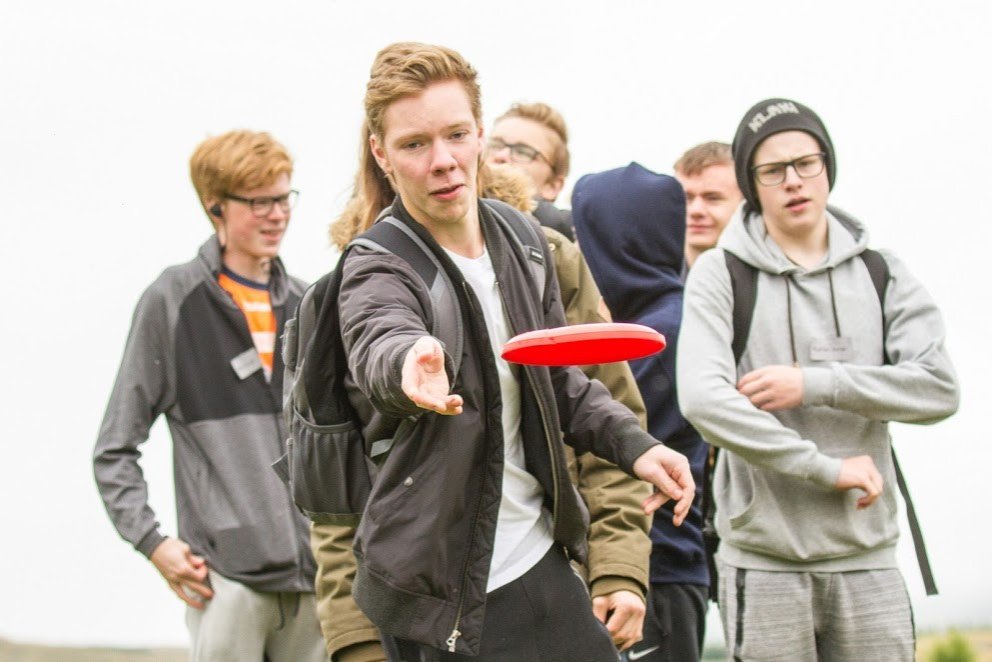 Úr nýnemaferðinni í síðustu viku. Mynd: Hilmar F.