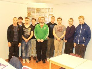 Vélstjórnarnemar á síðustu námsönn.