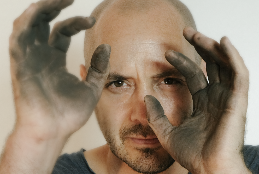 Pablo Hannon myndlistarmaður.