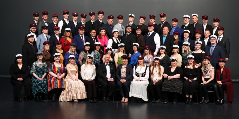 Brautskráningarhópurinn. Mynd: Páll A. Pálsson