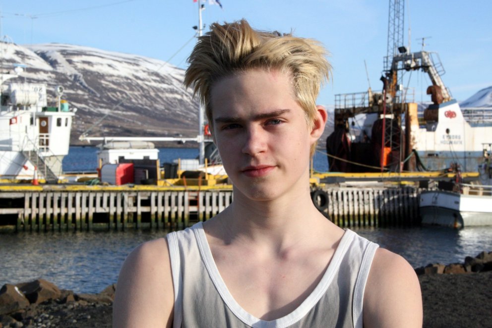 Bjarni Ísar Th. Bjarnason, nemandi á listnámsbraut