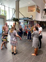 Þátttakendur VET@work í hópastarfi