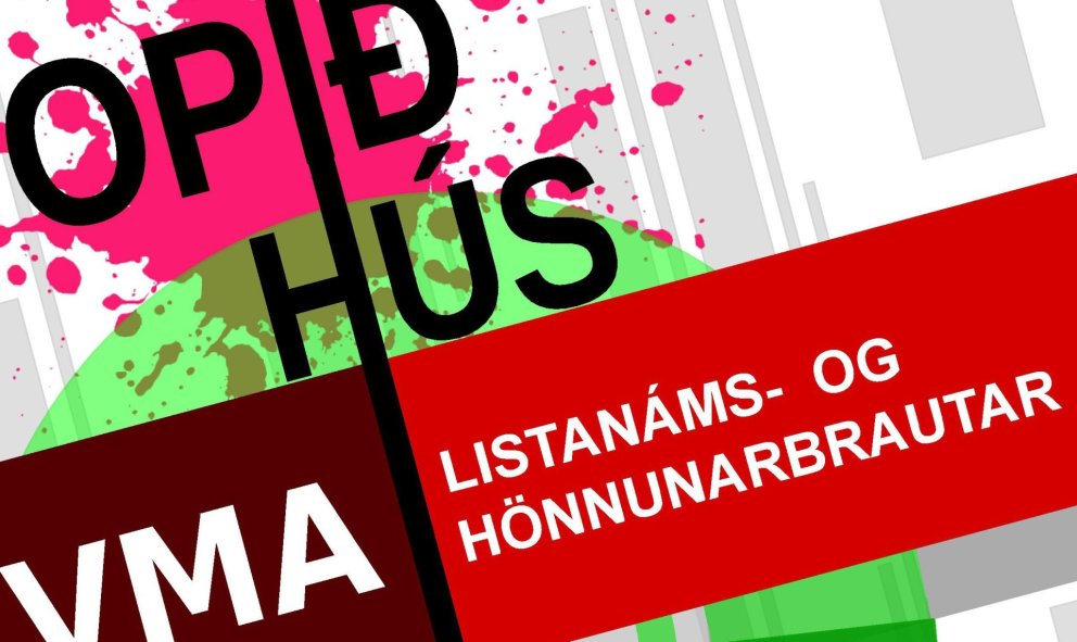 Opið hús á listnámsbraut í kvöld