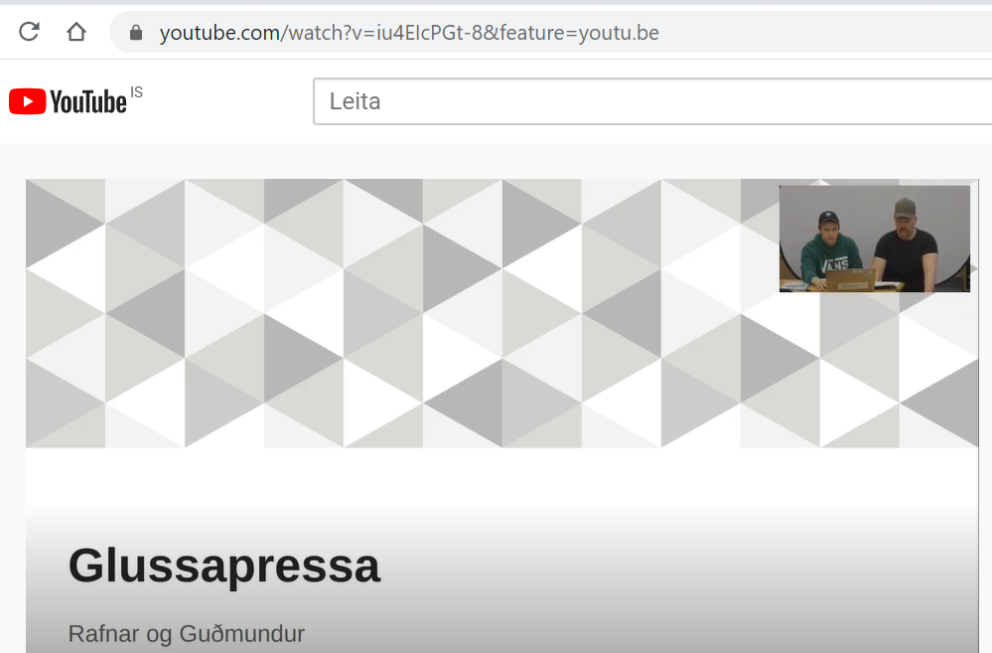 Allar kynningarnar eru aðgengilegar á Youtube.