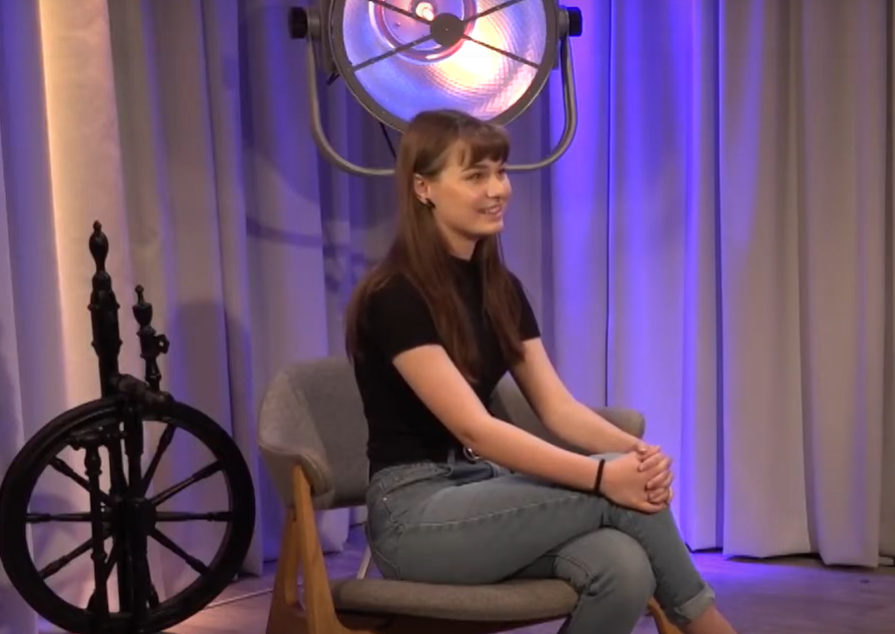 Embla Björk Jónsdóttir í viðtalinu á N4.