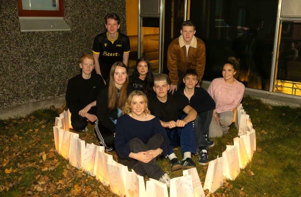 VMA-nemar á Styrkleika-deginum.