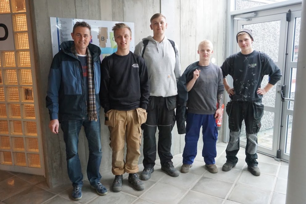 Heimsókn frá EUC Lillebælt Frederica