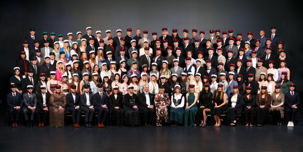 Brautskráningarhópurinn. Mynd: Páll A. Pálsson.