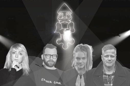 Uppistandararnir sem koma fram í Gryfjunni.