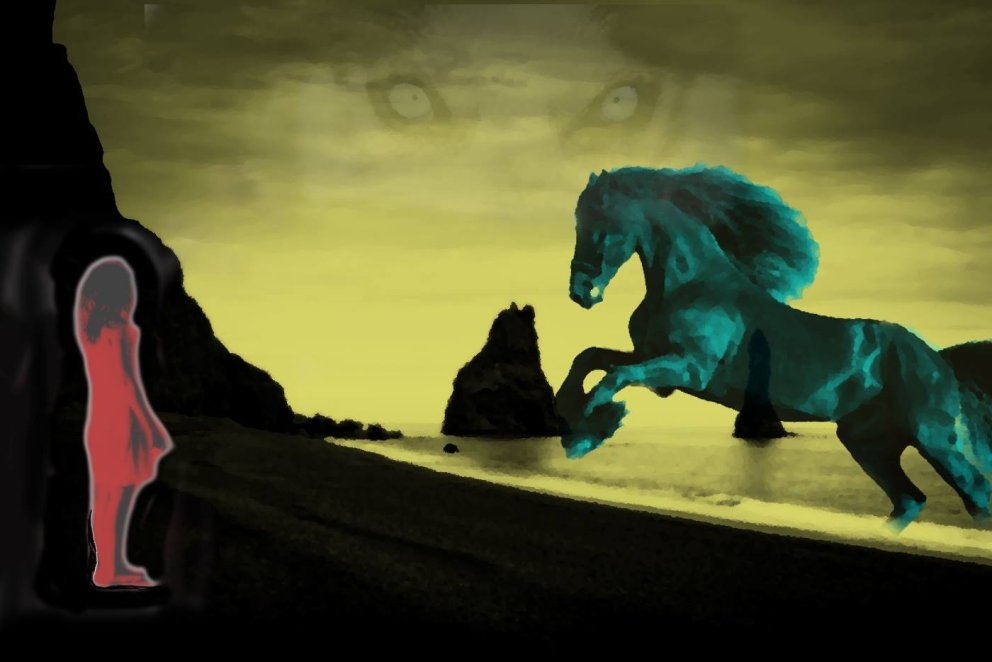 Eitt verkanna sem nemendur hafa unnið í Rósenborg