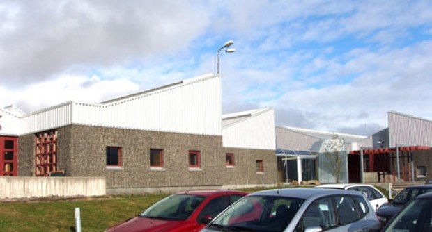 Grunnskólanemar flykkjast í VMA í dag.