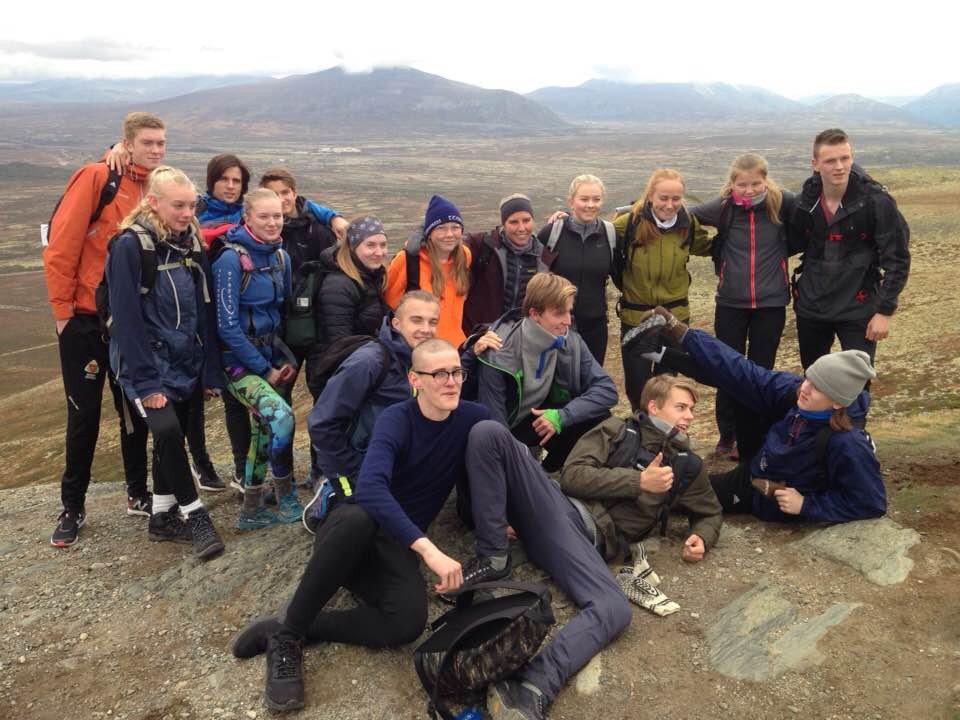 Nemendur af íþrótta- og lýðheilsubraut á faraldsfæti