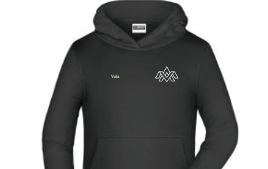 Hin nýja VMA-skólapeysa.