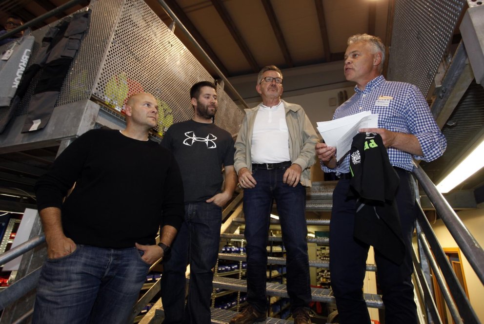 Ketill, Bragi, Þorleifur og Reynir. Mynd: Skapti H