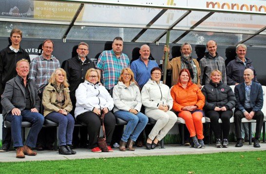 VMA-fólk og aðrir þátttakendur í Harderwijk.